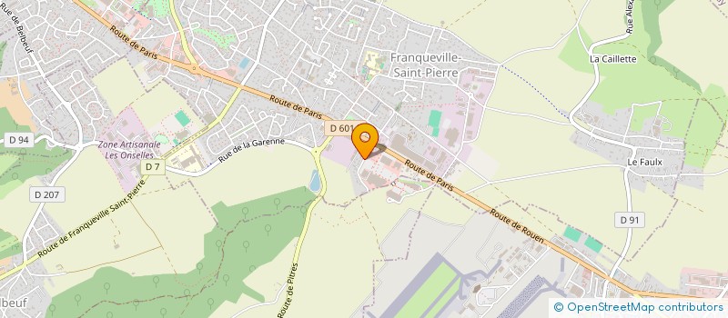 localisation de l'entreprise INDIVISION SUDRON HINFRAY  FRANQUEVILLE-SAINT-PIERRE