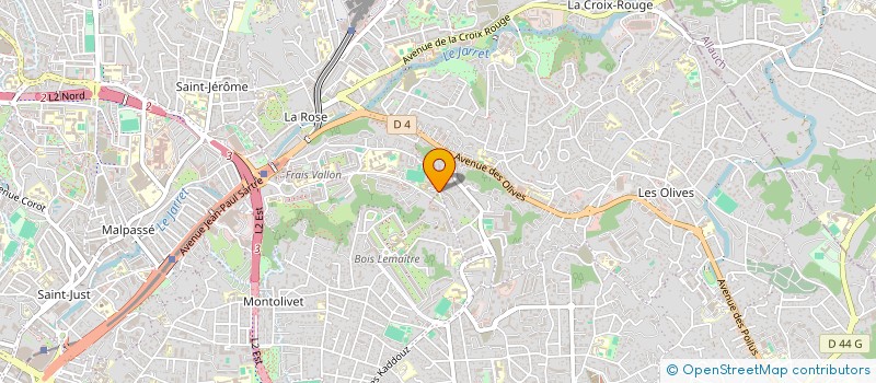 localisation de l'entreprise INDIVISION SULTANA  MARSEILLE