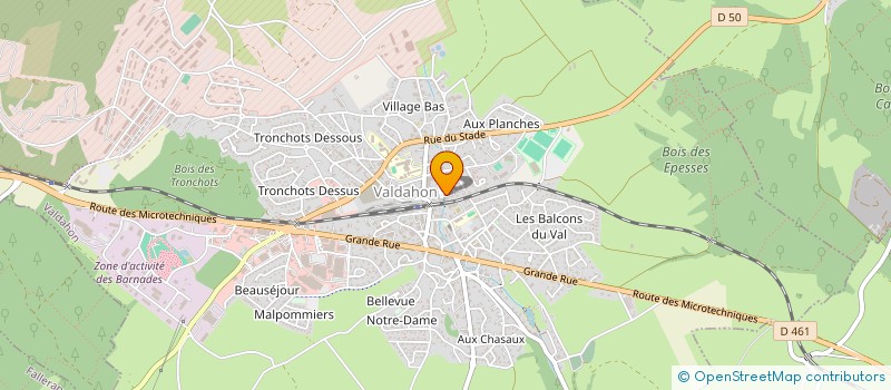 localisation de l'entreprise INDIVISION SURDEY  VALDAHON