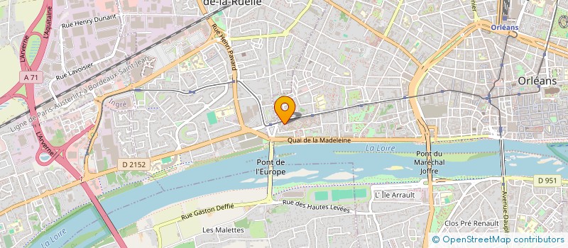 localisation de l'entreprise INDIVISION SURDOL FLORIAN ET BONSERGENT AUDE  ORLEANS