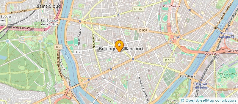 localisation de l'entreprise INDIVISION SURIER RAYMOND à BOULOGNE-BILLANCOURT