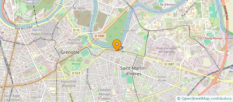 localisation de l'entreprise INDIVISION SURPI SEGUIN  SAINT-MARTIN-D'HERES