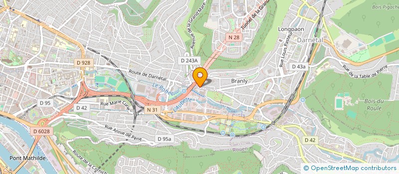 localisation de l'entreprise INDIVISION SUSINI-FERRER  DARNETAL