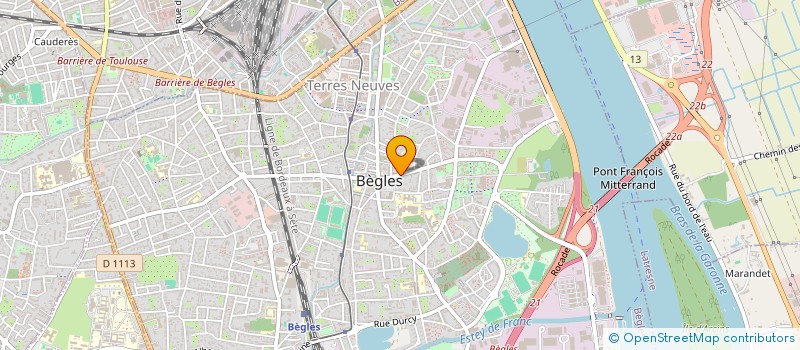 localisation de l'entreprise INDIVISION SUSSAC à BEGLES
