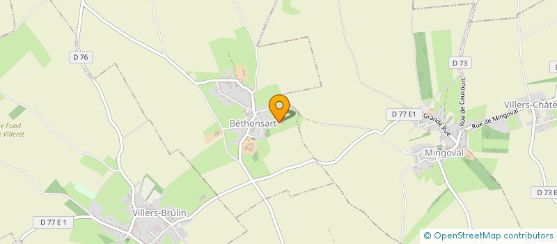 localisation de l'entreprise INDIVISION SY PATRICE  BETHONSART