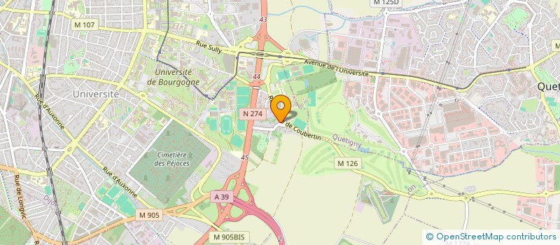 localisation de l'entreprise INDIVISION SYLVESTRE à DIJON