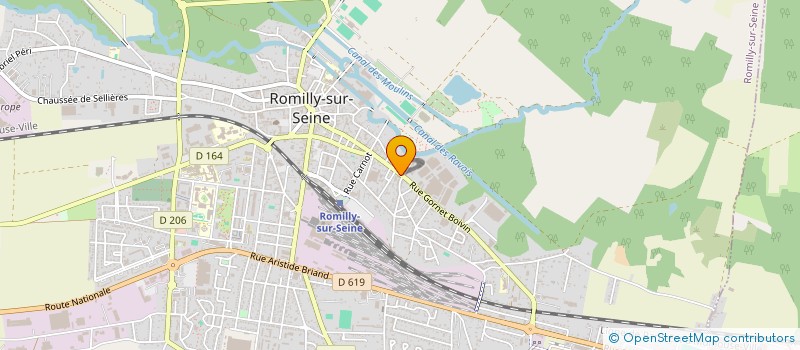 localisation de l'entreprise INDIVISION SZKOLNIK HUGO ET GUILLIEN ROXANNE à ROMILLY-SUR-SEINE