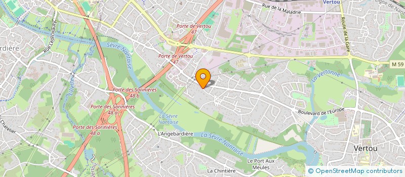 localisation de l'entreprise INDIVISION TACHOT SADOUNI  VERTOU