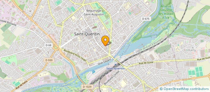 localisation de l'entreprise INDIVISION TAFOREAU-BAERT à SAINT-QUENTIN