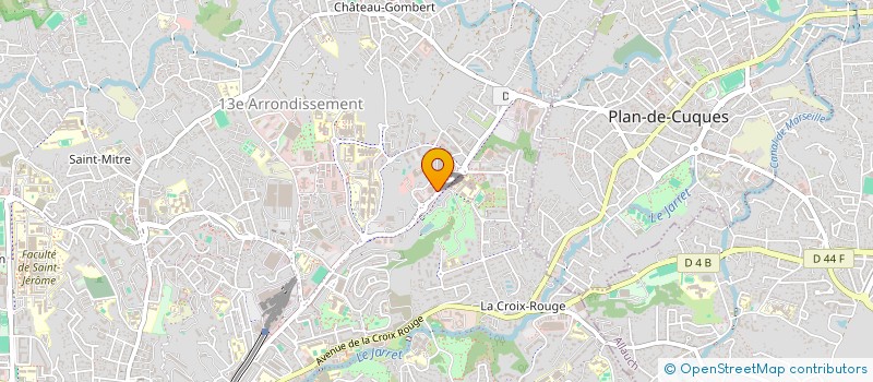 localisation de l'entreprise INDIVISION TAGUET-CAU  MARSEILLE