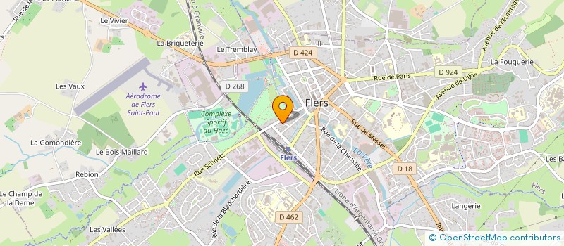 localisation de l'entreprise INDIVISION TAHIR-RAMALINGAM à FLERS