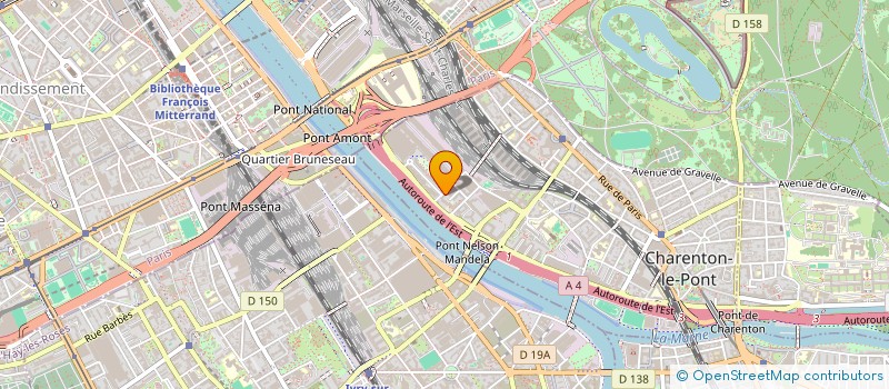 localisation de l'entreprise INDIVISION TAIEB  CHARENTON-LE-PONT