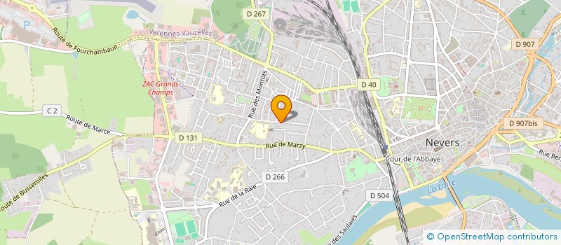 localisation de l'entreprise INDIVISION TAILLARDAT GEMINNE à NEVERS