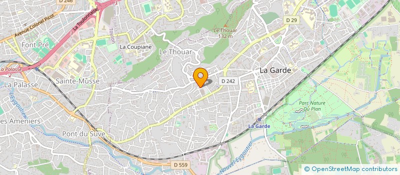 localisation de l'entreprise INDIVISION TAIR  LA GARDE