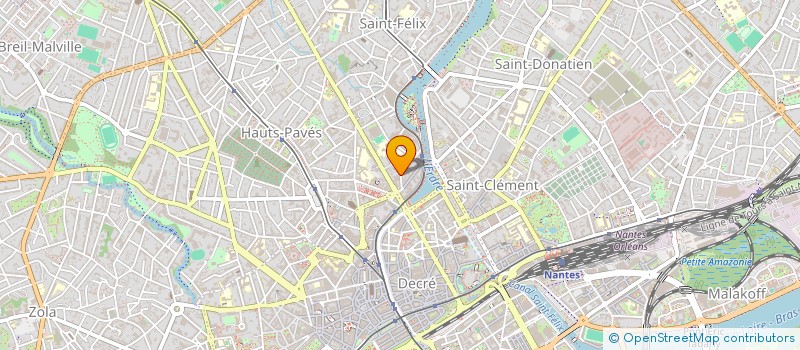 localisation de l'entreprise INDIVISION TALENSAC  NANTES