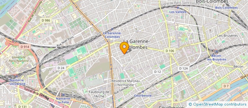 localisation de l'entreprise INDIVISION TALLEC ARBOD à LA GARENNE-COLOMBES