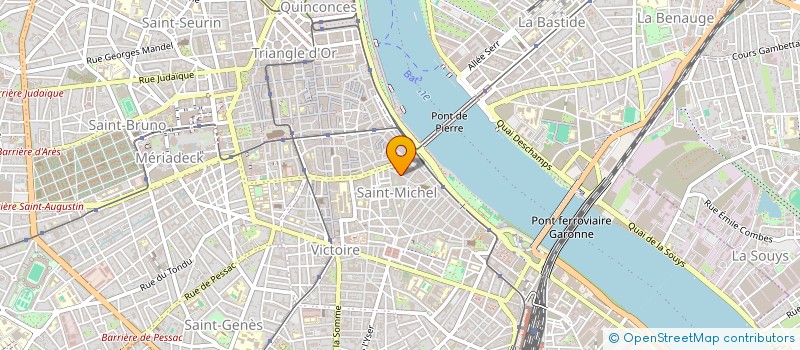 localisation de l'entreprise INDIVISION TAMEZE AOUTSA-NDJOTA  BORDEAUX