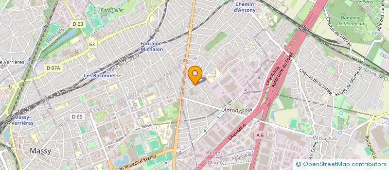 localisation de l'entreprise INDIVISION TAMWO FOTSO à ANTONY