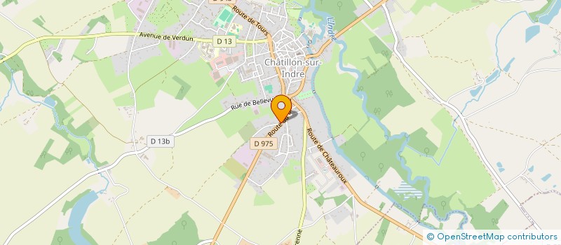localisation de l'entreprise INDIVISION TANCHOUX CJL à CHATILLON-SUR-INDRE