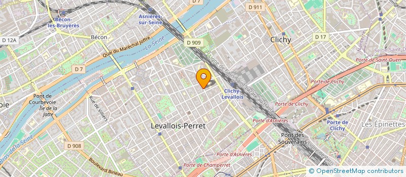 localisation de l'entreprise INDIVISION TANDE / OCHRYMCZUK à LEVALLOIS-PERRET