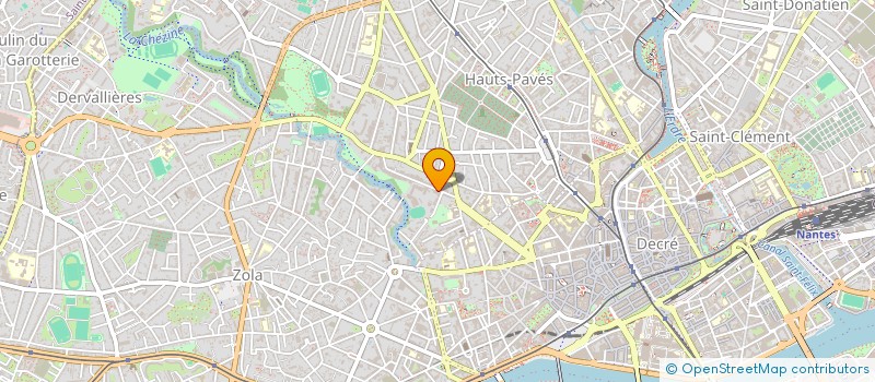 localisation de l'entreprise INDIVISION TANQUEREY  NANTES