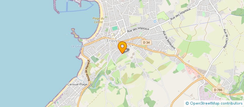 localisation de l'entreprise INDIVISION TANYAL NAVASSARTIAN à ERQUY
