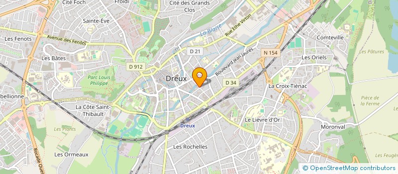 localisation de l'entreprise INDIVISION TARAMINI / DELEAGE à DREUX