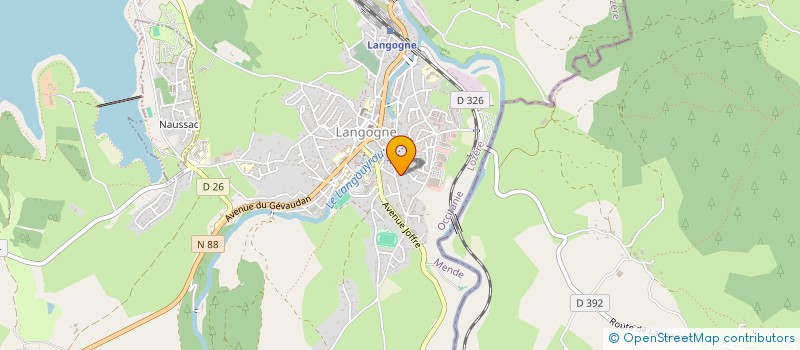 localisation de l'entreprise INDIVISION TARDIEU à LANGOGNE