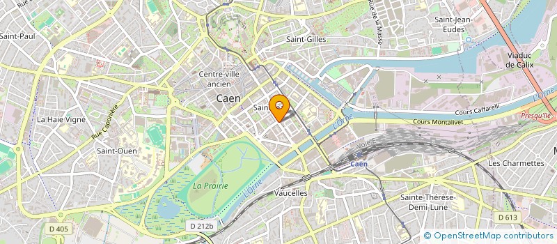 localisation de l'entreprise INDIVISION TARDIF DE PETIVILLE à CAEN