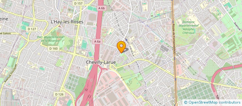 localisation de l'entreprise INDIVISION TARTIVEL  CHEVILLY-LARUE