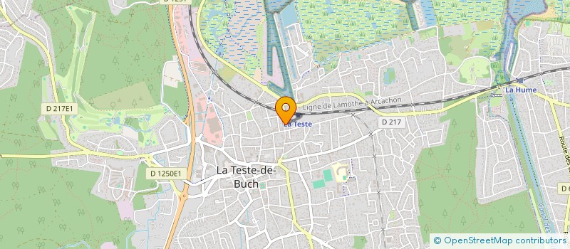 localisation de l'entreprise INDIVISION TCHARZEWSKI PEZONE  LA TESTE-DE-BUCH