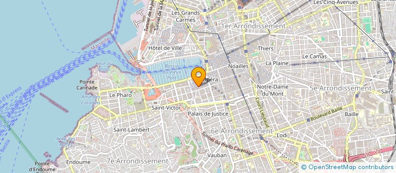 localisation de l'entreprise INDIVISION TCHOMLEKDJIOGLOU - MORADIAN  MARSEILLE