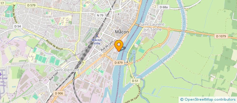 localisation de l'entreprise INDIVISION TEISSIER ET VAUTHERIN  MACON