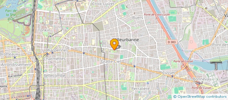 localisation de l'entreprise INDIVISION TELLI / MARLY  VILLEURBANNE