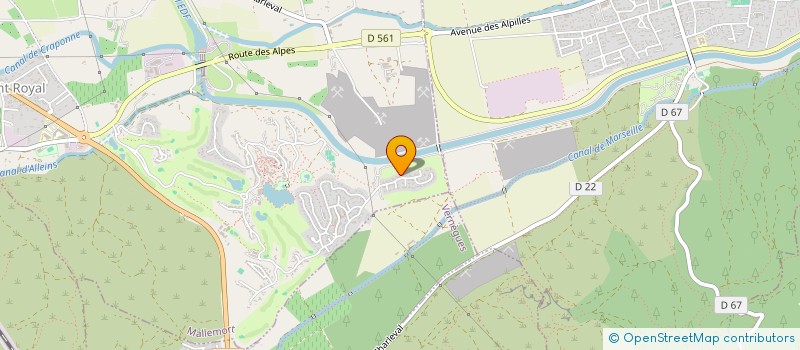 localisation de l'entreprise INDIVISION TELLIER D.ET RAFAMANTANANTSOA A.  MALLEMORT