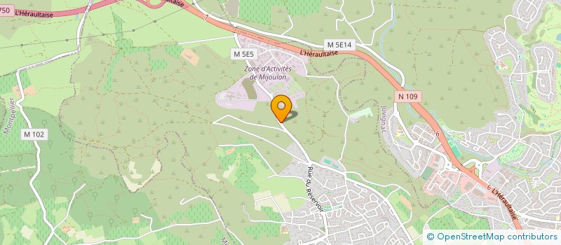 localisation de l'entreprise INDIVISION TEMPLE-BOYER  SAINT GEORGES D'ORQUES