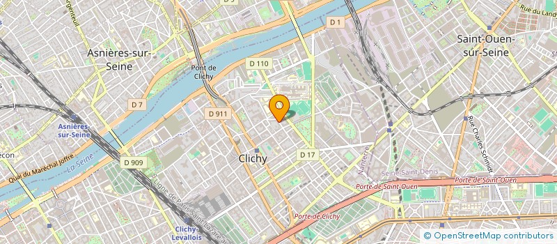localisation de l'entreprise INDIVISION TENDREL / COHEN à CLICHY