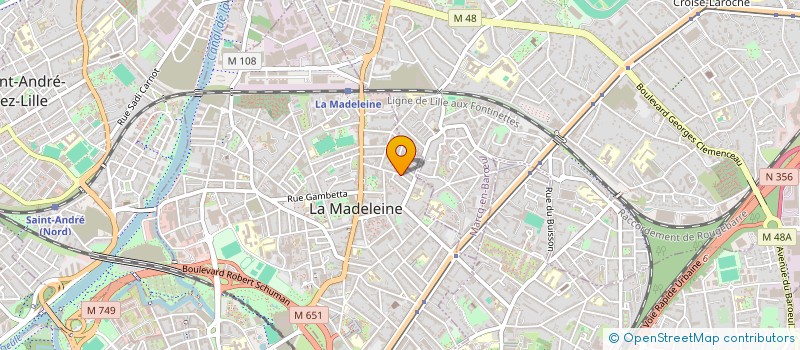 localisation de l'entreprise INDIVISION TERKMANE REDHA ET NORHANE à LA MADELEINE