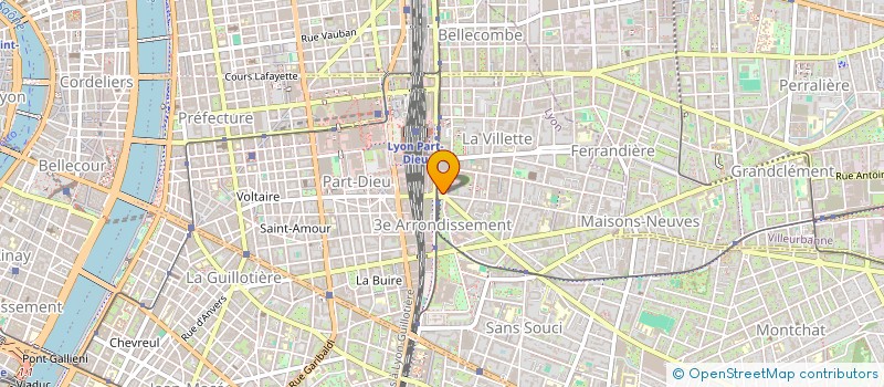 localisation de l'entreprise INDIVISION TERNAMIAN   RAVENEL  LYON