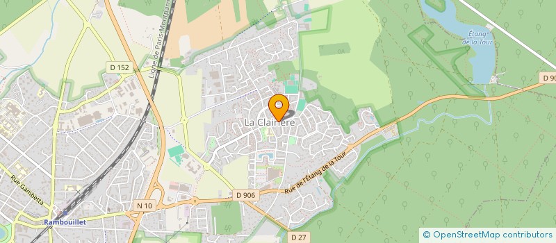 localisation de l'entreprise INDIVISION TEROL LACRAMPE  RAMBOUILLET