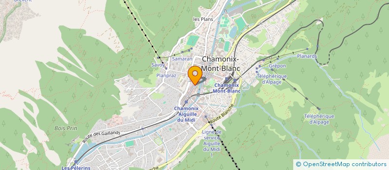 localisation de l'entreprise INDIVISION TERRAY à CHAMONIX-MONT-BLANC