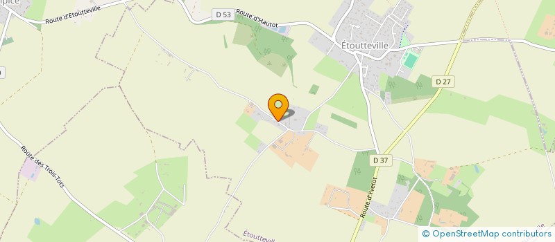 localisation de l'entreprise INDIVISION TERRIEN DAVID ET THERESE  ETOUTTEVILLE