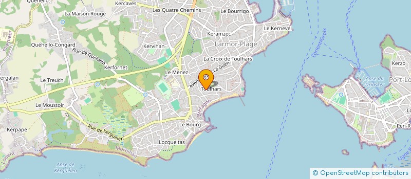 localisation de l'entreprise INDIVISION TERRIER à LARMOR-PLAGE