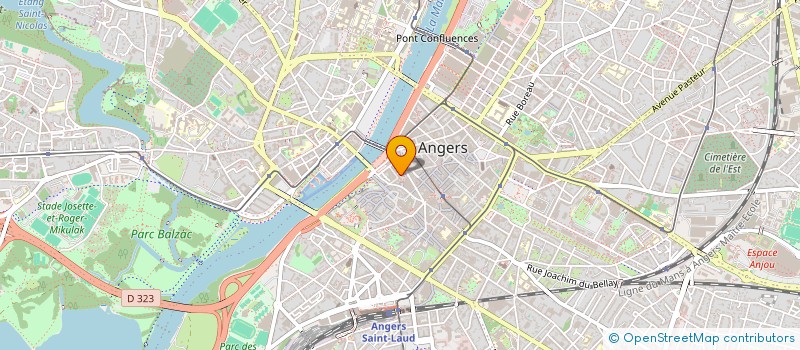 localisation de l'entreprise INDIVISION TERRIERE à ANGERS