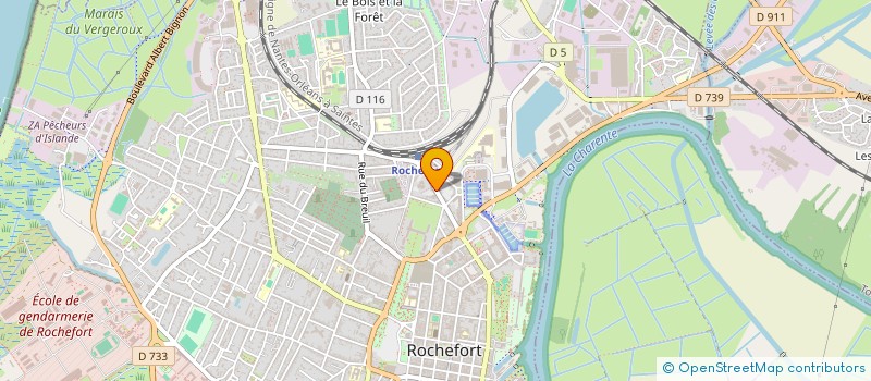 localisation de l'entreprise INDIVISION TERRY MARGUERON  ROCHEFORT