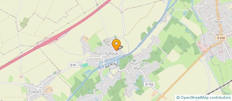 localisation de l'entreprise INDIVISION TESTARD  THUN-L'EVEQUE