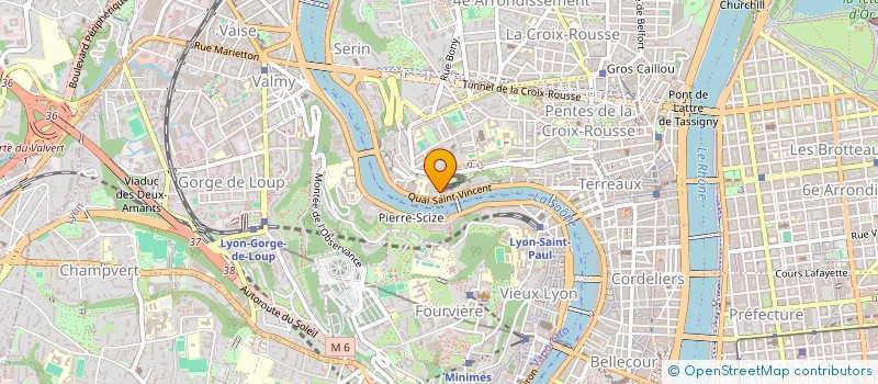 localisation de l'entreprise INDIVISION TESTUD/CAMILLERI à LYON