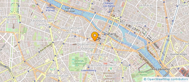 localisation de l'entreprise INDIVISION TETREAU-DELAPORTE  PARIS