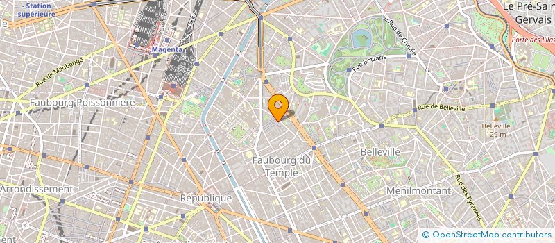 localisation de l'entreprise INDIVISION TEYSSENDIER DE LA SERVE - JANSON DE COUET  PARIS