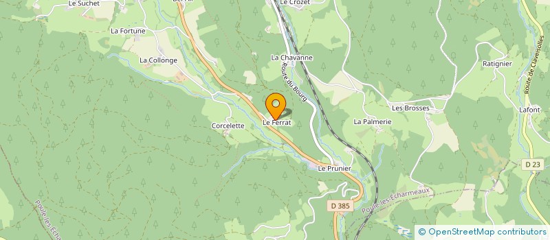 localisation de l'entreprise INDIVISION THEVENET LUCIE  CLAVEISOLLES